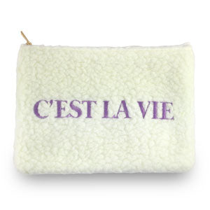 TROUSSE EN PELUCHE "C'EST LA VIE"